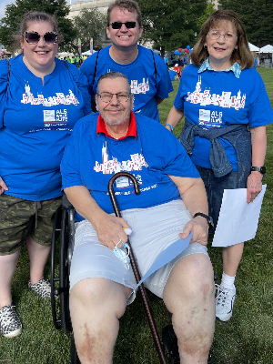 Join me as I walk to create a world free of ALS!