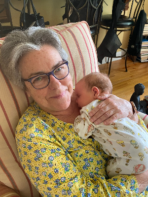 Teri and her beautiful granddaughter Evelyn